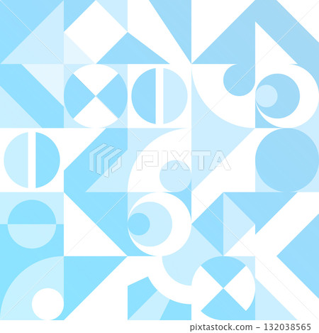 Geometric abstraction. A pattern of geometric shapes. Abstract background for creative interior design, murals, prints, covers, banners and creative ideas Geometric abstraction. A pattern of geometric shapes. Abstract background for creative interior design, murals, prints, covers, banners and creative ideas 132038565