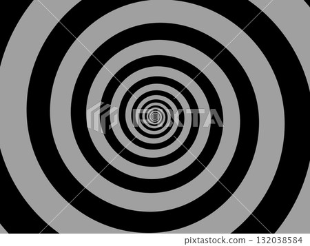 Black clockwise swirl background 132038584