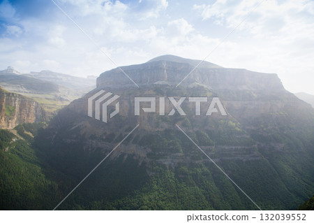Ordesa Monte Perdido National Park, view. Pyrenees, Spain 132039552