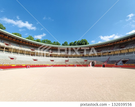 Plaza de Toros de Pamplona view, Pampeluna, Spain 132039556