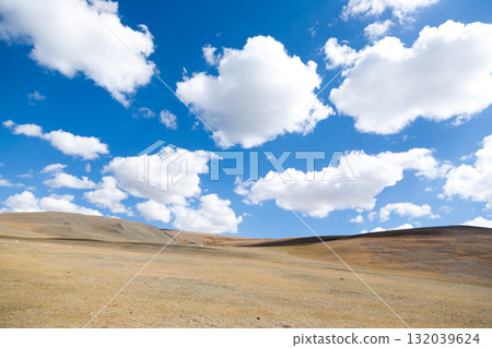 Altai Tavan Bogd National Park landscape, Mongolia 132039624