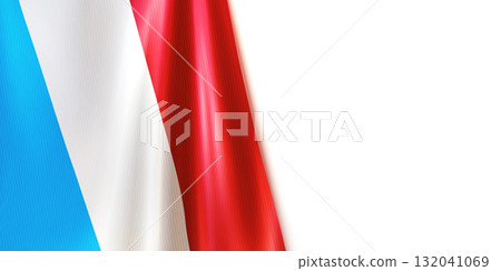 Wavy national flag of the Grand Duchy of Luxembourg Wavy national flag of the Grand Duchy of Luxembourg 132041069