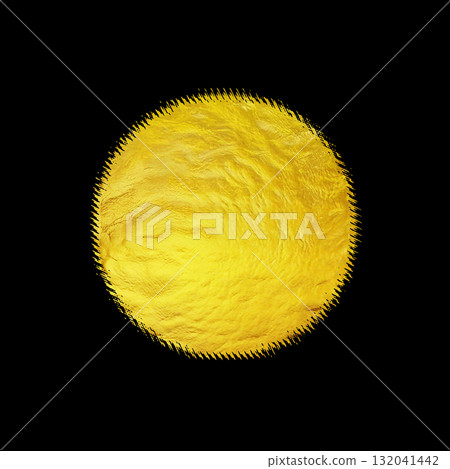 金箔圓圈背景素材 - AI生成素材 132041442