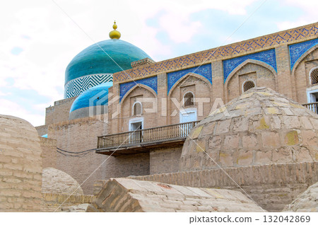 Beautiful scenery of Khiva in Uzbekistan Beautiful scenery of Khiva in Uzbekistan 132042869