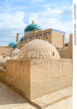 Beautiful scenery of Khiva in Uzbekistan 132042887