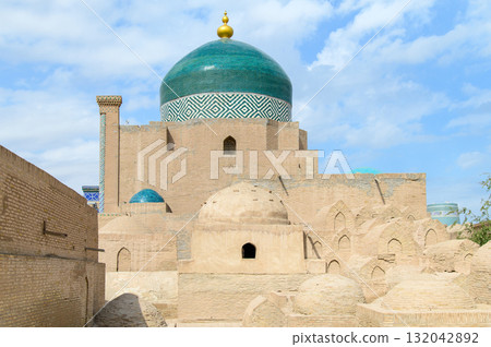 Beautiful scenery of Khiva in Uzbekistan 132042892