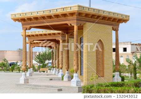 Beautiful scenery of Khiva, a UNESCO World Heritage site in Uzbekistan Beautiful scenery of Khiva, a UNESCO World Heritage site in Uzbekistan 132043012
