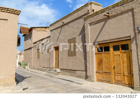 Beautiful scenery of Khiva, a UNESCO World Heritage site in Uzbekistan Beautiful scenery of Khiva, a UNESCO World Heritage site in Uzbekistan 132043027