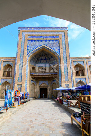 Beautiful scenery of Khiva, a UNESCO World Heritage site in Uzbekistan 132043045