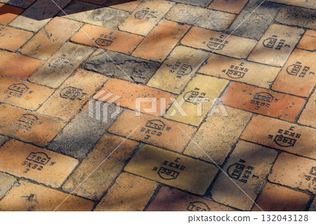 Brick floor 132043128