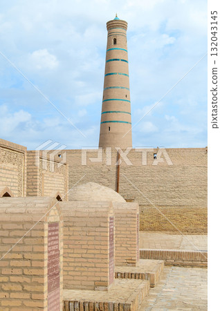 烏茲別克被聯合國教科文組織列為世界遺產的希瓦伊昌卡拉的美麗風景 132043145