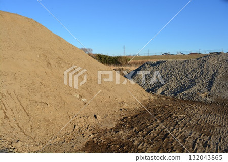Scenery of civil engineering site Scenery of civil engineering site 132043865