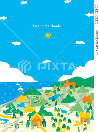 一個有海的小鎮 一個有海的小鎮 132043895