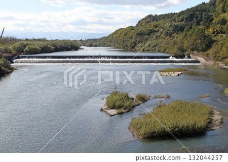 Tokachi River Chiyoda Dam Chiyoda Dam Chiyoda Dam Tokachi River Chiyoda Dam Chiyoda Dam Chiyoda Dam 132044257