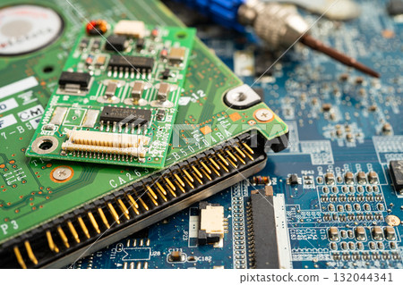 Repairing and upgrade mobile phone, electronic, computer hardware and technology concept. Repairing and upgrade mobile phone, electronic, computer hardware and technology concept. 132044341