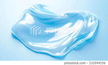 Fresh light blue gel texture Fresh light blue gel texture 132044536