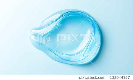 Fresh light blue gel texture Fresh light blue gel texture 132044537