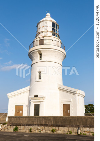 屋久島燈塔與春天的藍天,註冊有形文化財產,屋久島國立公園 屋久島燈塔與春天的藍天,註冊有形文化財產,屋久島國立公園 132044746