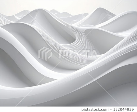 Abstract digital blue wave vector design with smooth futuristic curve lines for business wallpaper and texture backdrop Abstract digital blue wave vector design with smooth futuristic curve lines for business wallpaper and texture backdrop 132044939