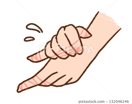 粗糙手部護理圖解 132046246