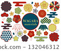 Japanese pattern set: Frequently used materials 132046312