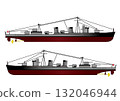 Destroyer illustration 132046944