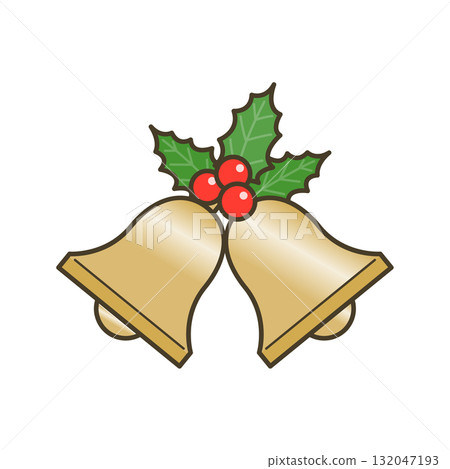 聖誕鈴鐺與冬青 132047193