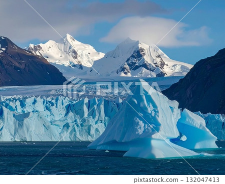 冰川和冰山 132047413