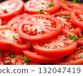 sliced tomato salad 132047419