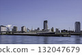 The scale of a port town and the blue sky of Hakodate 132047679