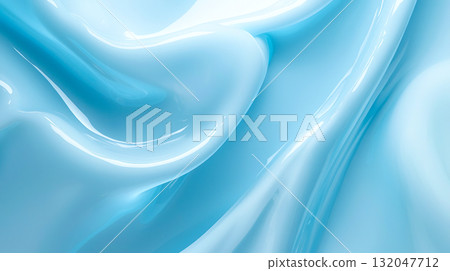 淺藍色光滑的新鮮奶油紋理背景 132047712