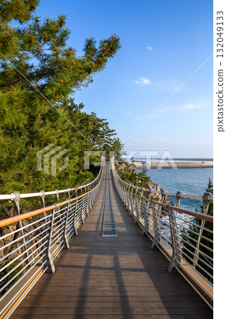 Samcheok Chuwam Candlestick Rock Suspension Bridge 132049133