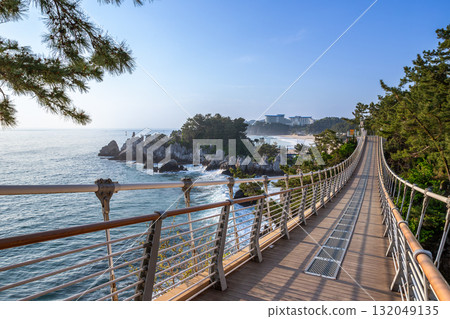 Samcheok Chuwam Candlestick Rock Suspension Bridge Samcheok Chuwam Candlestick Rock Suspension Bridge 132049135