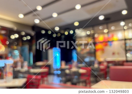 Abstract blur modern cafe restaurant interior background Abstract blur modern cafe restaurant interior background 132049803