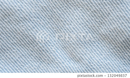 Old denim blue jeans fabric texture background 132049837