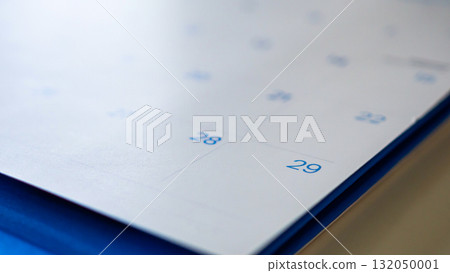 calendar page date background business planning appointment meeting concept calendar page date background business planning appointment meeting concept 132050001