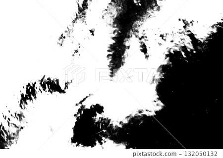 Abstract grunge black and white distressed texture background 132050132