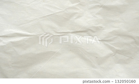 Abstract white crumpled and creased recycle paper texture background Abstract white crumpled and creased recycle paper texture background 132050160