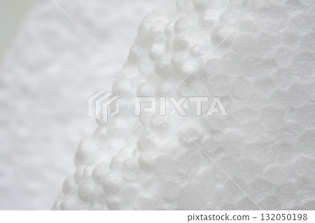 White polystyrene foam texture background White polystyrene foam texture background 132050198