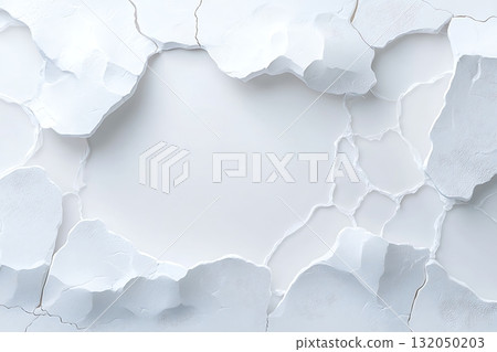 Cracked White Wall Background with Broken Texture for Artistic and Creative Designs Cracked White Wall Background with Broken Texture for Artistic and Creative Designs 132050203