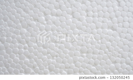 White polystyrene foam texture background White polystyrene foam texture background 132050245