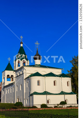 Pokrovsky temple of Transfiguration monastery in Murom, Russia Pokrovsky temple of Transfiguration monastery in Murom, Russia 132050626
