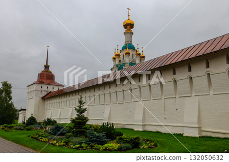 Vvedensky Tolga convent in Yaroslavl, Russia. Golden ring of Russia Vvedensky Tolga convent in Yaroslavl, Russia. Golden ring of Russia 132050632