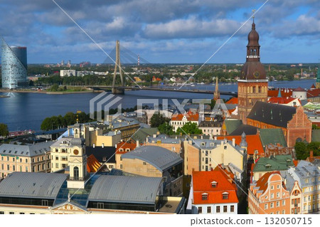 View of Riga from the tower of St. Peter's Church 132050715