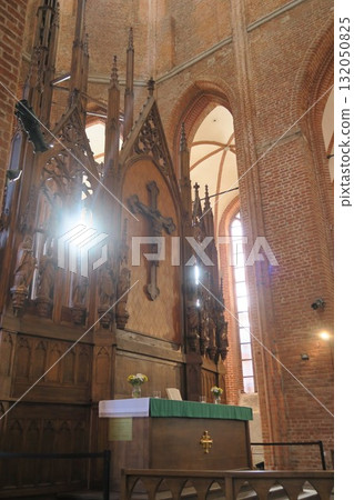 St. Peter's Church in the Old City of Riga 132050825