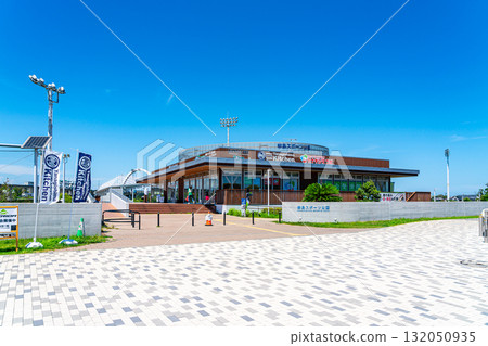 [Kanagawa Prefecture] Yanagishima Sports Park with a refreshing blue sky 132050935