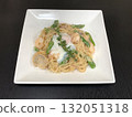 Spicy Pollack Roe Carbonara with 3 Kinds of Seafood Spicy Pollack Roe Carbonara with 3 Kinds of Seafood 132051318