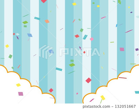 五彩紙屑集中線效果平行線背景 五彩紙屑集中線效果平行線背景 132051667