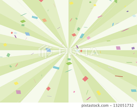 五彩紙屑集中線效果平行線背景 132051732