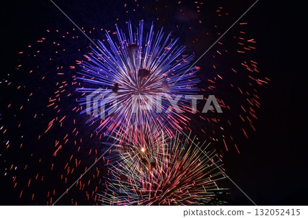 Autumn fireworks 132052415